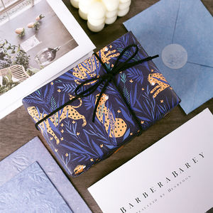 High Quality Wholesale 80g Birthday ArtPaper <b>Tissue</b> 43*300cm Gift Luxury Custom Packaging <b>Wrapping</b> <b>Paper</b> Roll - Product Image 4