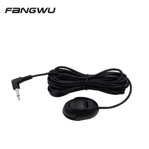 Mini 3.5mm Wired Paste Type External Microphone Car Audio Mic For DVD Radio Stereo Speaker - Product Image 4