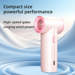 Portable Handheld <b>Fan</b> <b>Mini</b> Pocket <b>Fan</b> 5 Speed Rechargeable <b>USB</b> Cooling <b>Fan</b> for Outdoor Travel Desk Use - Product Image 3