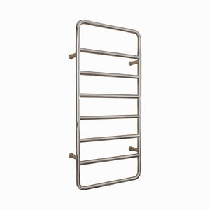 Radiateur de <span class=keywords><strong>serviette</strong></span> électrique à contrôle Wifi chromé, porte-serviettes de salle de bain, ensemble blanc, sèche-serviettes en acier - Product Image 4