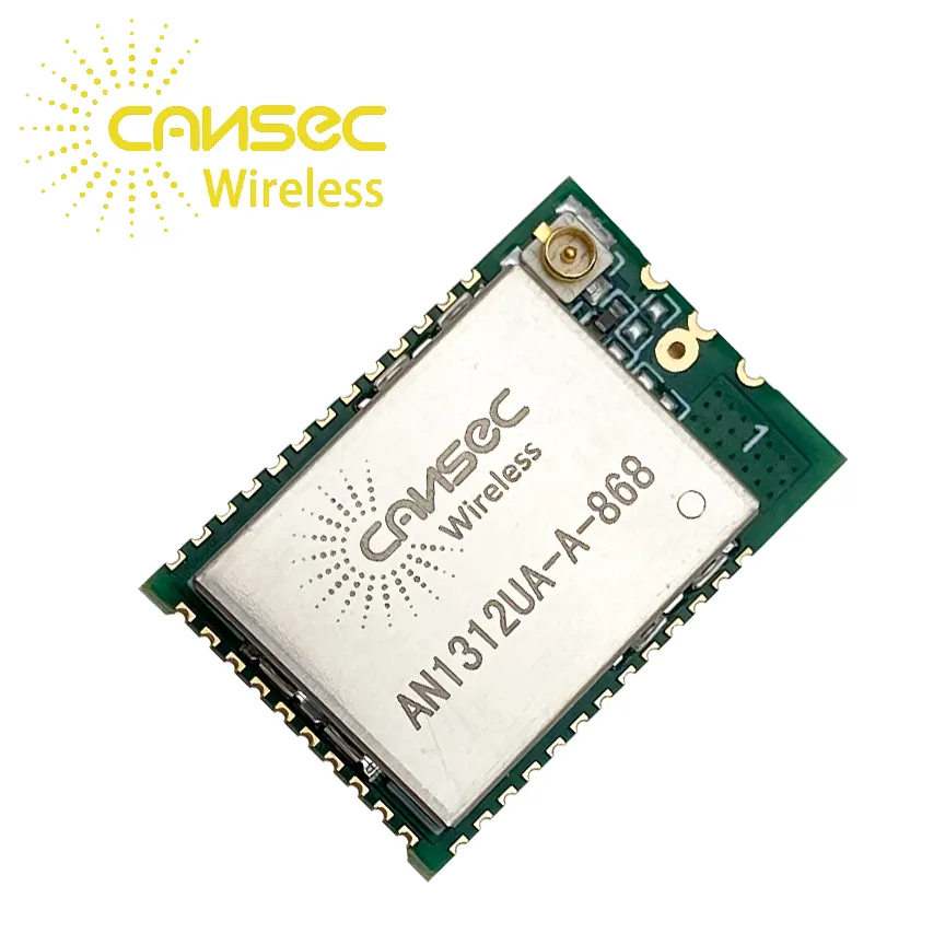 Wireless Iot Module Cansec Wireless AN1312UA-A TI CC1312R1F3 IoT Solution Long Range Sub-GHz Module