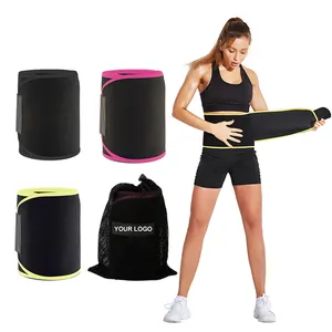 Cinta modeladora de neoprene, cinta de compressão, exercício fino, aparador de cintura, perda de peso, treinador de cintura