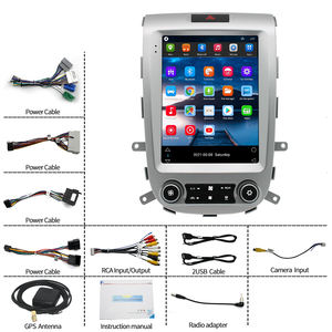 Radio de Coche Android con Pantalla Táctil Vertical de 9.7 Pulgadas y GPS para Hyundai Santa Fe 2006-2012, Reproductor Estéreo de <span class=keywords><strong>Video</strong></span> y DVD con CarPlay, Estilo Tesla - Product Image 2