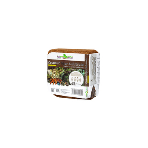 REPTIZOO Compressed Coco Fiber Brick 4 L 300 G Substrat für Reptilien zubehör Andere Haustier produkte Substrat Coco Husk Fiber - Product Image 4