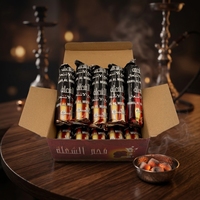Charbon à chicha en bois dur de haute densité 33 mm, marque YC, 100 % naturel, sans étincelles, durée de combustion supérieure à 1 heure, charbon pour narguilé