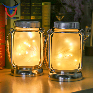 Luces solares <span class=keywords><strong>de</strong></span> color Mason para exteriores, A prueba <span class=keywords><strong>de</strong></span> agua, casa <span class=keywords><strong>de</strong></span> <span class=keywords><strong>hadas</strong></span>, frasco, ramo <span class=keywords><strong>de</strong></span> luciérnaga, en frasco - Product Image 2