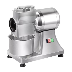 Râpe à <span class=keywords><strong>fromage</strong></span> électrique 40 kg/h pour pizza, déchiqueteuse commerciale avec bouclier de sécurité et broyeur à godets - Product Image 3