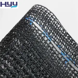 Black Netting HDPE Sail Material And Green Dark Green Black Yellow Colors Available Green House Sunshade Net