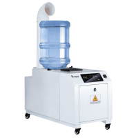Humidificateur industriel ultrasonique électrique neuf de 20 L en acier inoxydable à grande capacité avec vidange automatique 3 kg/h pour 30-50 m²