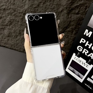 เหมาะสำหรับ Samsung Z flip 7เคสโทรศัพท์โปร่งใสแบบพับได้แบบ2-in-1 - Product Image 1