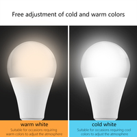 Ampoule LED à piles 9W LED intelligente rechargeable Ampoule LED d'urgence E27 B22 Lampe 80 Luces Led Para Casa -20 - 60