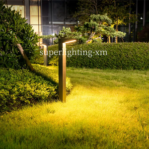 Açık su geçirmez yeni alüminyum manzara LED ışık bahçe spot ışık çim lambası şekil kare baba - Product Image 6