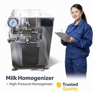 Homogeneizador Industrial de Alta Presión para Leche y Jugos, Precio de Máquina Homogeneizadora para Procesamiento Lácteo - Product Image 4