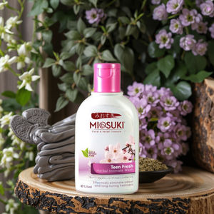 Miosuki Teen Feminine Fresh Herbal Intimate Wash Limpiador diario suave La higiene de los adolescentes necesita cuidado que aumenta la confianza - Product Image 1