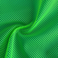 Tissu en maille 100% polyester 120 GSM, tricot tactique anti-boulochage, à mémoire de forme hexagonale dimensionnelle, pour usage automobile, extérieur et destiné aux filles