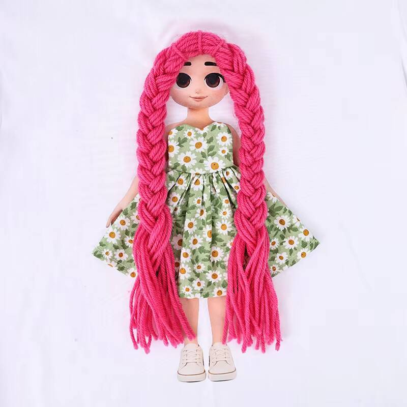 Coiffure rose - 7