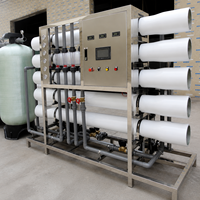 Système d'osmose inverse industriel 5000LPH, station de traitement d'eau RO, pompe, moteur, machine de purification automatique, utilisation en usine
