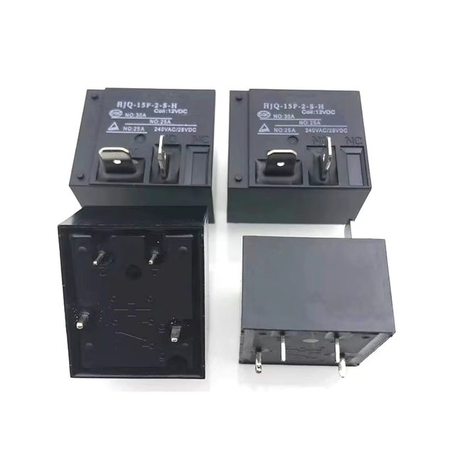 12VDC 30A 4pin Relay HJQ-15F-2-S-H in stock