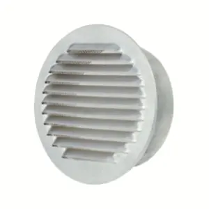Ventilated Wall Mounted Stainless Steel Round Diffuser Exhaust Valve Ventilation Hood Exterior Louvers