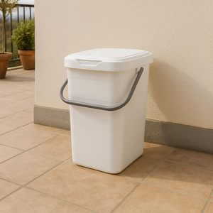 Kitchen Waste <b>Bin</b> 14L Under Sink With Odour Proof <b>Lid</b> And Handle For Wet Waste - Product Image 6