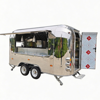 Food Truck, Remorque à café, Véhicule de vente ambulante, Camionnette alimentaire, Chariot à hot-dogs, Barbecue, Chariot à popcorn, Remorque alimentaire vintage, Entièrement équipé