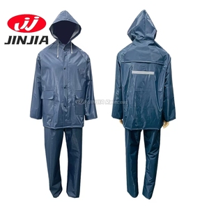 Chaqueta Impermeable de PVC y Poliéster de Alta Resistencia para Construcción Industrial, Capotes para Lluvia para Motociclistas, Gran Venta - Product Image 6