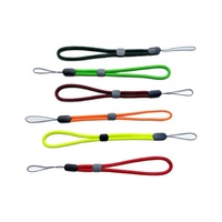 Lanière de corde courte réglable en polyester de haute qualité dragonne personnalisée pour les sangles de téléphone portable Mini QR Code Scanner