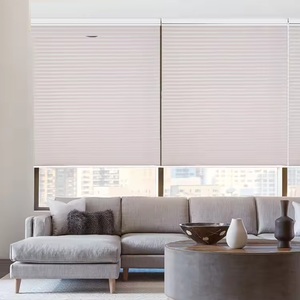 SAMADHI Home Cellular Window Shades Cordless Honeycomb <b>Blinds</b> <b>Fabric</b> Electrical Window Shades <b>Blinds</b> - Product Image 5