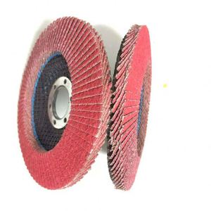 <span class=keywords><strong>Disque</strong></span> <span class=keywords><strong>à</strong></span> lamelles abrasif en céramique personnalisable de 4 pouces, grain 60, pour le meulage et le polissage de l'acier inoxydable, moyen - Product Image 1
