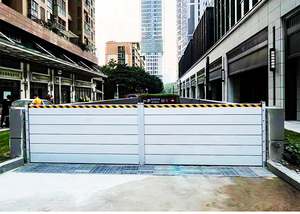 Barriera <span class=keywords><strong>Antiallagamento</strong></span> per <span class=keywords><strong>Garage</strong></span> Rimovibile in Lega di Alluminio, Capacità di Carico 500 lb, Non Riflettente, Marca OEM, Prezzo all'Ingrosso di Fabbrica, Made in China - Product Image 6