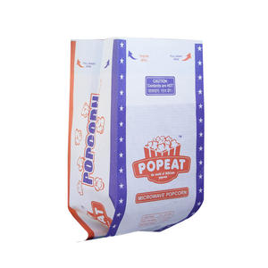 OEM High-Grade Microwave Popcorn <strong>Bags</strong> with Greaseproof Susceptor Film Food-Safe Paper Packaging for Popcorn - Product Image 1