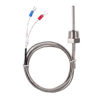 M10*1.25 5*50mm Sensor Class a PT100 Thermocouple PT 1000 Temperature Instruments OEM ODM Stainless Steel