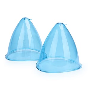 Gobelets en plastique transparents bleus XXL de 180ml, 21cm, taille extra-large pour lifting des fesses, masseur mammaire, machine de thérapie sous vide - Product Image 4