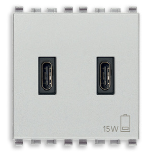 อะแดปเตอร์แปลงไฟแบบติดผนัง USB C+C 15W 3A 5V ช่องเสียบคู่ สำหรับอุปกรณ์ต่างๆ - Product Image 1