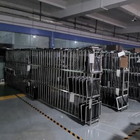 PC industriel à écran large entièrement fermé de 15/19/21 pouces, écran tactile capacitif 10 points, poste de travail MES
