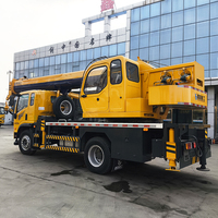 Nouvelle grue de camion 8T, hauteur de levage 28-40m, conception à faible consommation de carburant, support d'usine d'origine