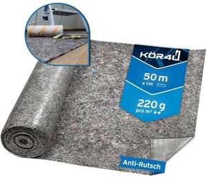Maßgeschneidertes Logo Abdeckvlies <span class=keywords><strong>Malervlies</strong></span> 220g 50m – Staubdichtes, Rutschfestes <span class=keywords><strong>Malervlies</strong></span> - Product Image 1