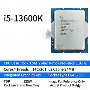 Para CPU <span class=keywords><strong>Intel</strong></span> <span class=keywords><strong>Core</strong></span> <span class=keywords><strong>I5</strong></span>-<span class=keywords><strong>13600K</strong></span> 3.50GHz 14 Núcleos 20 Subprocesos 24MB L3 LGA1700 Unidad de Subprocesos Computadora de Escritorio - Product Image 2