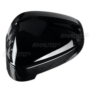 2 Piezas de Cubiertas para Espejos Retrovisores Laterales Negros para Audi A4 B9 S4 A5 S5 RS5 2017 2018 2019 2020, Negro Brillante/Fibra de Carbono - Product Image 6