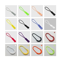 Tirette de fermeture éclair personnalisée en PVC et caoutchouc de silicone YUMING YM-PULLER-03, avec cordon durable et verrouillage automatique, pour sacs colorés – Meilleure vente