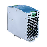 Alimentation électrique sur rail DIN MWISH série NDR 75W 120W 240W 480W 12V 24V 48V à large plage d'entrée pour armoire de commande PLC