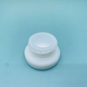 5ml Thick Bottom Low Profile Straight Base <b>Glass</b> Concentrate Jar with White Lid Air Tight <b>Container</b> - Product Image 3