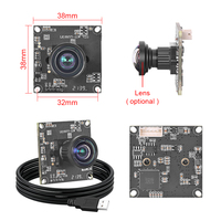 Módulo de Cámara USB ZWAK IMX577 con Sensor CMOS de 8MP, 4K a 30FPS, Enfoque Fijo, Sin Controlador UVC, 1080P a 120FPS, Compatible con Android/Windows PC/Linux/MAC