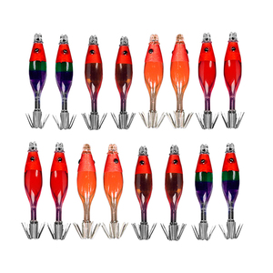 Vente en gros d'appâts pour manivelle de pêche, fabrication de parapluie, ensemble d'appâts durs pour crevettes en bois - Product Image 2