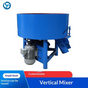 Machine à fabriquer des blocs de pavés en béton verticale compacte JQ350 avec PLC et pompe pour l'argile, personnalisable - Product Image 1