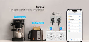 สวิตช์เบรกเกอร์อัจฉริยะสินค้าออกใหม่ Wi-Fi 2.4GHz ใช้ได้กับชุดโฮมของ Apple Alexa Google Home - Product Image 4