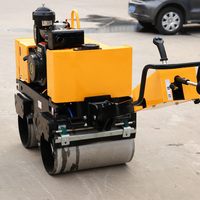 Rouleau compresseur routier de 1 tonne à grand rayon de travail et fonctionnement stable pour la compression des routes