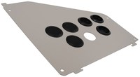 Bouchons de cache-trou pour étagères de placards de cuisine, série SMF