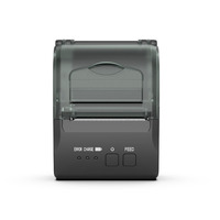 NEWPAS Printer penerimaan, Printer Pos termal Mini 58mm portabel, kompatibel dengan Android/Windows