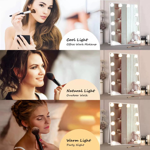 Espejo <span class=keywords><strong>de</strong></span> Maquillaje Inteligente <span class=keywords><strong>con</strong></span> Iluminación LED <span class=keywords><strong>de</strong></span> Doble Cara, Espejo <span class=keywords><strong>de</strong></span> Vanidad <span class=keywords><strong>de</strong></span> Gran Tamaño <span class=keywords><strong>con</strong></span> Luz <span class=keywords><strong>de</strong></span> Relleno, Espejo <span class=keywords><strong>de</strong></span> Baño Grande para Hotel - Product Image 2